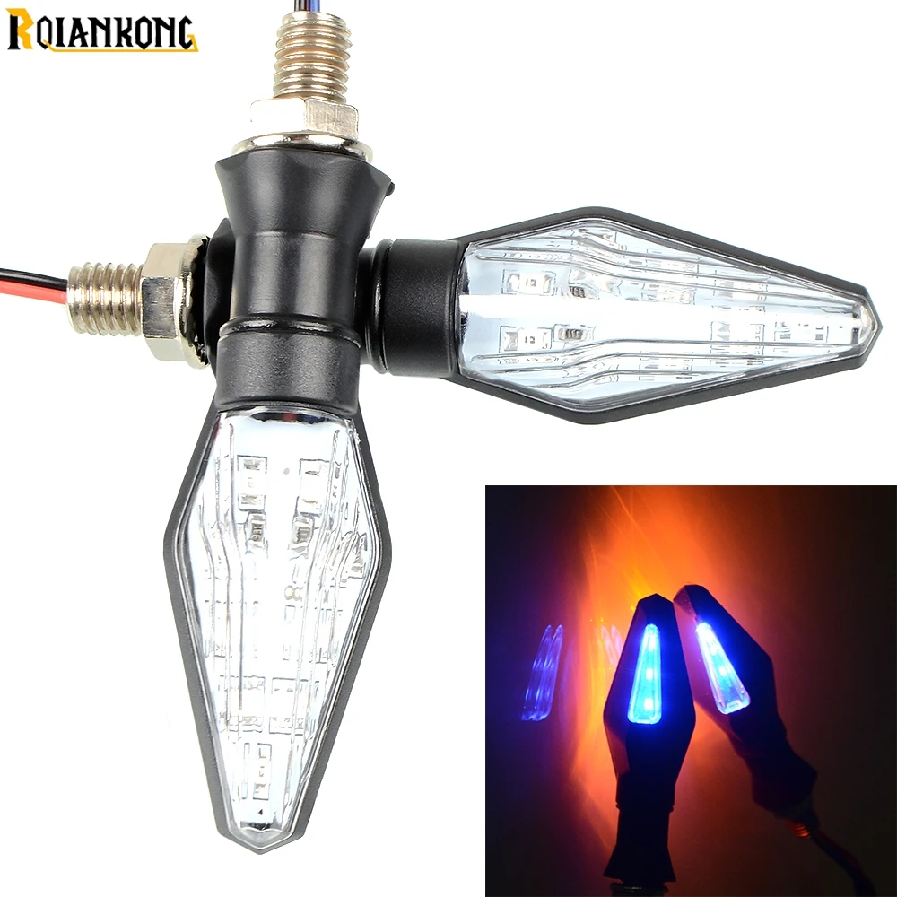 

Motorcycle Turn Signal Light Flashing 12 LED lights for suzuki RMX250S 1993-1998 RMX250S 1993-1998 DRZ400S DRZ400SM 2000-2017