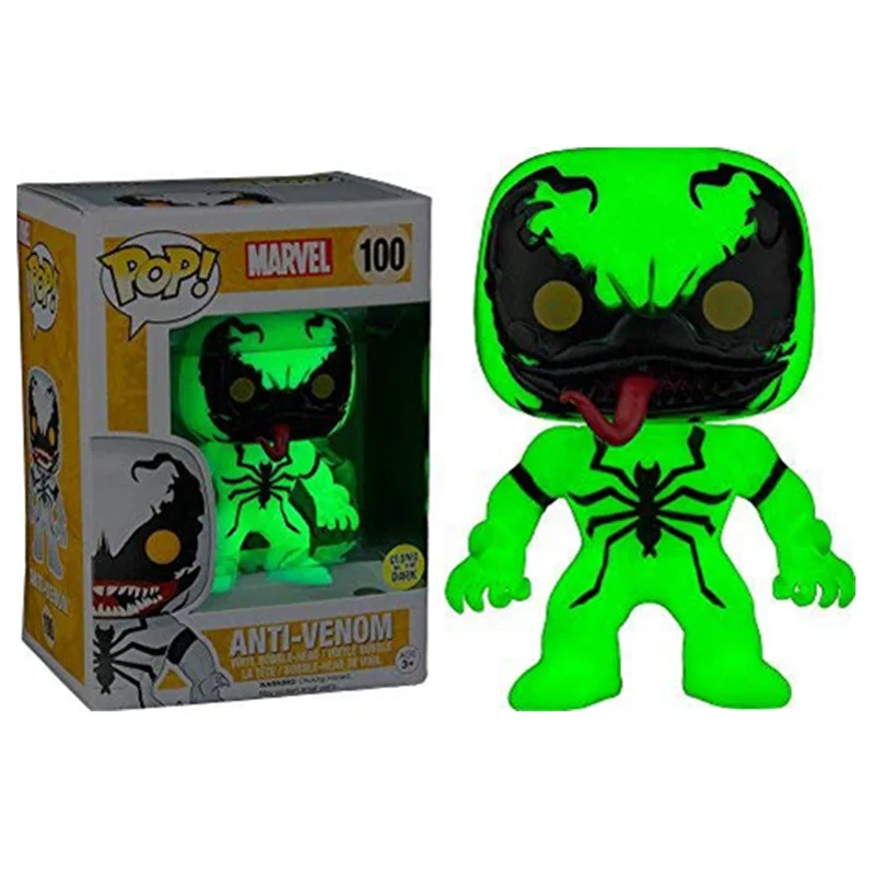 FUNKO POP Marvel персонаж из фильма Веном веномпул Карнаж анти-Веном виниловые Фигурки Коллекционная модель игрушки подарки на день рождения