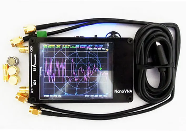 Векторный сетевой анализатор NanoVNA антенный коротких волн HF VHF UHF Genius|Запчасти для