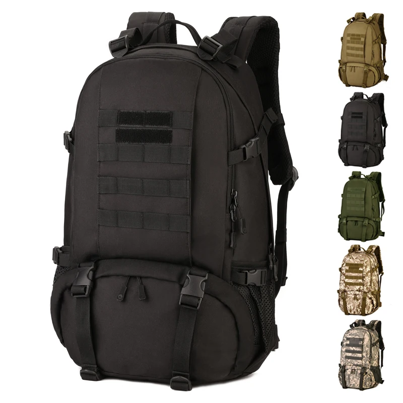 40L Outdoor Sports Backpack Nylon MOLLE Expand Tactics Assault Pack