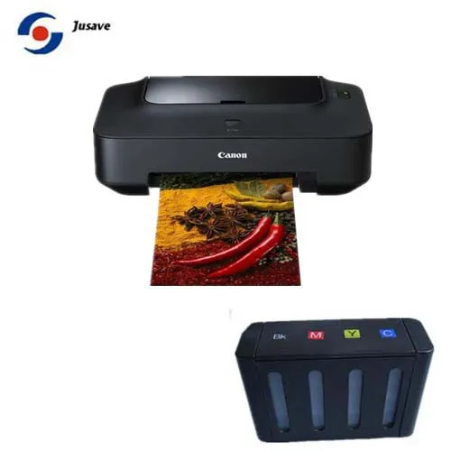 A4 Printer with CISS IP2780 for Canon series inkjet 4 color cheap printer pre installed Ciss