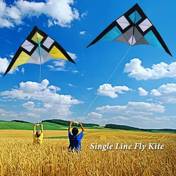 

Single Line Kite Delta-shape Triangle Flying Kite Flyer for Outdoor Beach Vacation Family Fun Kids Adults Fine Gift