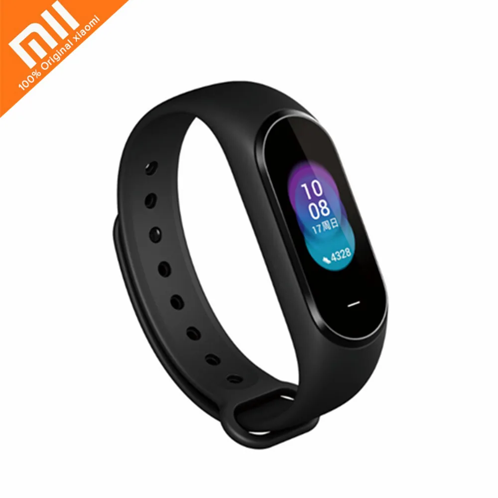 Hey Plus B1800 умный Браслет международная версия NFC 50 м Водонепроницаемый Bluetooth AMOLED