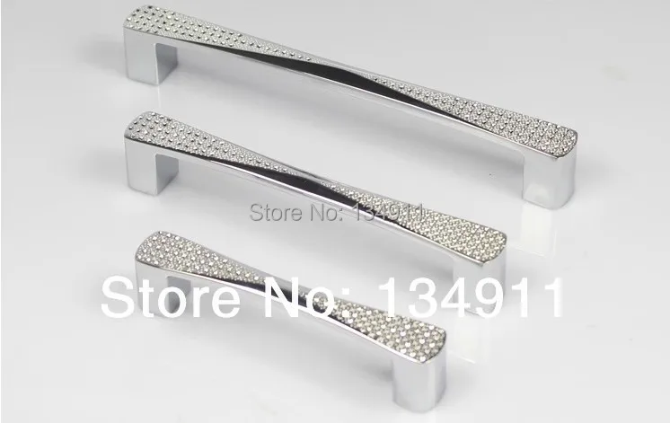 10pcs Fake Crystal Super Light Cabinet Handles Imitation Diamond