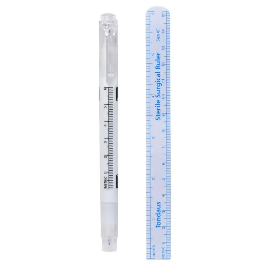 1set New Fashion Surgical Skin Marker Pen Scribe Tool for Tattoo Piercing Permanent Makeup Gift Beauty Dropship 3.15
