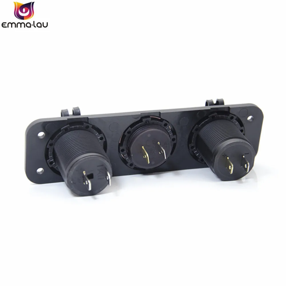 12V 24V Автомобильное зарядное устройство прикуриватель двойной USB разъем адаптер