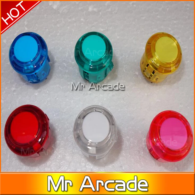 SANWA OBSC STYPE 30 мм 24 OEM кнопочный переключатель аркадная машина сделано в Тайване |