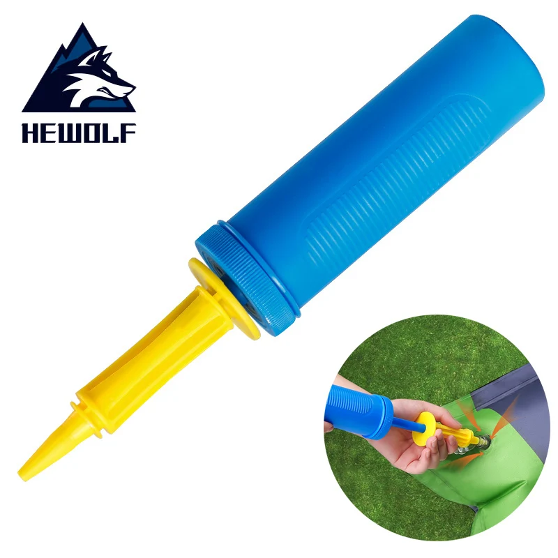 Inflator para Colchão e travesseiro e balão de Festa e anel Festa e anel de Natação Equipamentos de Viagem Acampamento ao ar Hewolf Portátil Hand held de Natação Bomba Mini Livre