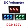 DC 0-10V 0-30V 0-100V 0-300V 0-600V Voltage Indicator 0-500V LED Digital Voltage Meter Voltmeter Panel Meter Voltmetro Black Whi ► Photo 2/6