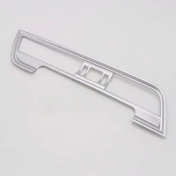 

For Audi Q5L 2018 1PC ABS Chrome Car Navigation Control Panel Air Conditioner Outlet Cover Trim Moldings For Left Hand drive