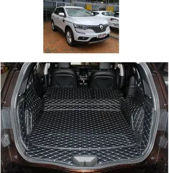

fiber leather car trunk mat for renault koleos 2016 2017 2018 2019 renault Samsung QM6 car accessories