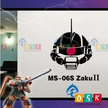 

ZAKU II GUNDAM Vinyl Wall Stickers Decal Decor Home Decoration Anime Cartoon Car Sticker