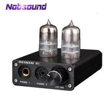 Nobsound Мини Вакуумный 6J9 ламповый усилитель стерео& USB DAC& аудио предусилитель& PC звуковая карта мини домашний аудио усилитель для наушников