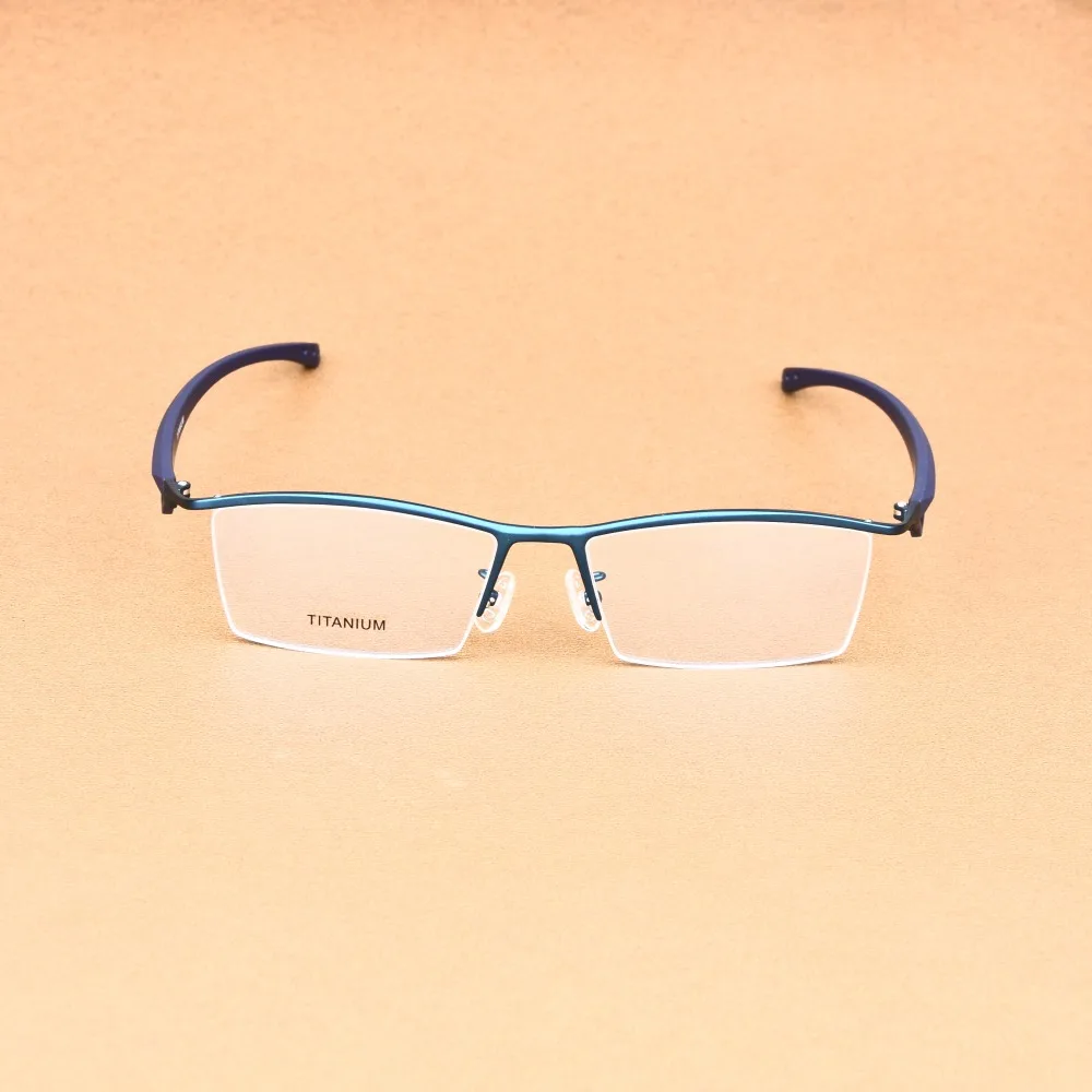 US $25.00 Oversized Business Glasses Frame Men Eyewear Pure Titanium Optical Prescription Oculos Large Size Eyeglasses