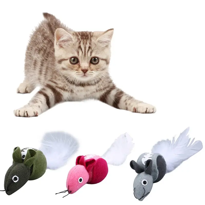 

Creative Long Tail Mouse Cat Mint Mice Toys With Catnip toys-for-cats Pet Cat Toy Playing Toy Cat Supplies For Pets