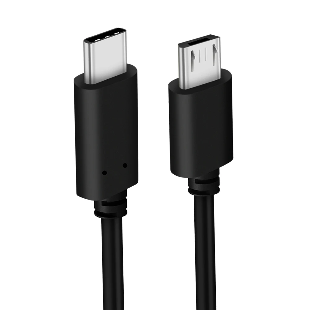 Drop Shipping Thbelieve Type C To Micro USB Data Transmission Charging Cables 2.4A Micro USB To USB C 3.0 Cables USBC Cords (3)