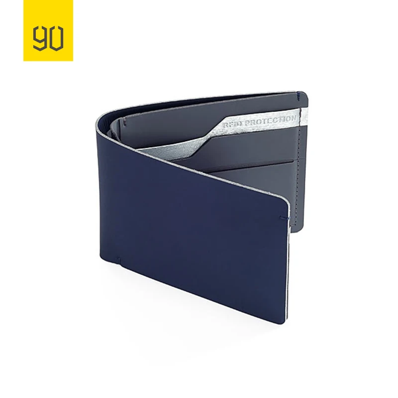 Xiaomi Ecosystem 90FUN Anti Theft Wallet RFID Blocking Signal Safe Billfold Wallet font b Card b