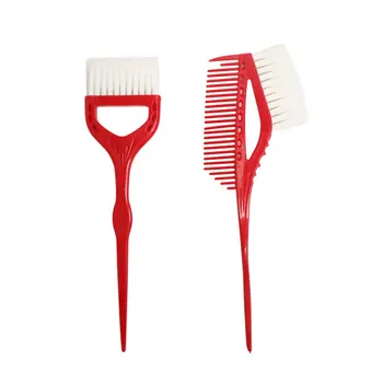 

Double-sided Hair Dyeing Brush Comb Hair Coloring Tint Tool Hairdressing Brush Professional Hairstyling Accessory for Salon