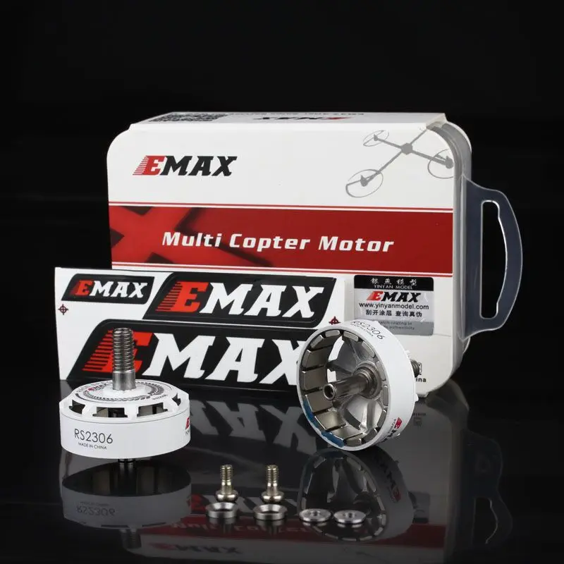 

Emax RS2306 CW Motor Rotor for White Black Edition Spec Racing Motor CW Screw Thread with Screws for RC FPV Racing Drone