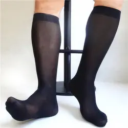 Мягкие мужские шелковые носки прозрачные тонкие сексуальные мягкие слипы мужские официальные носки шелковые носки мужские сексуальные