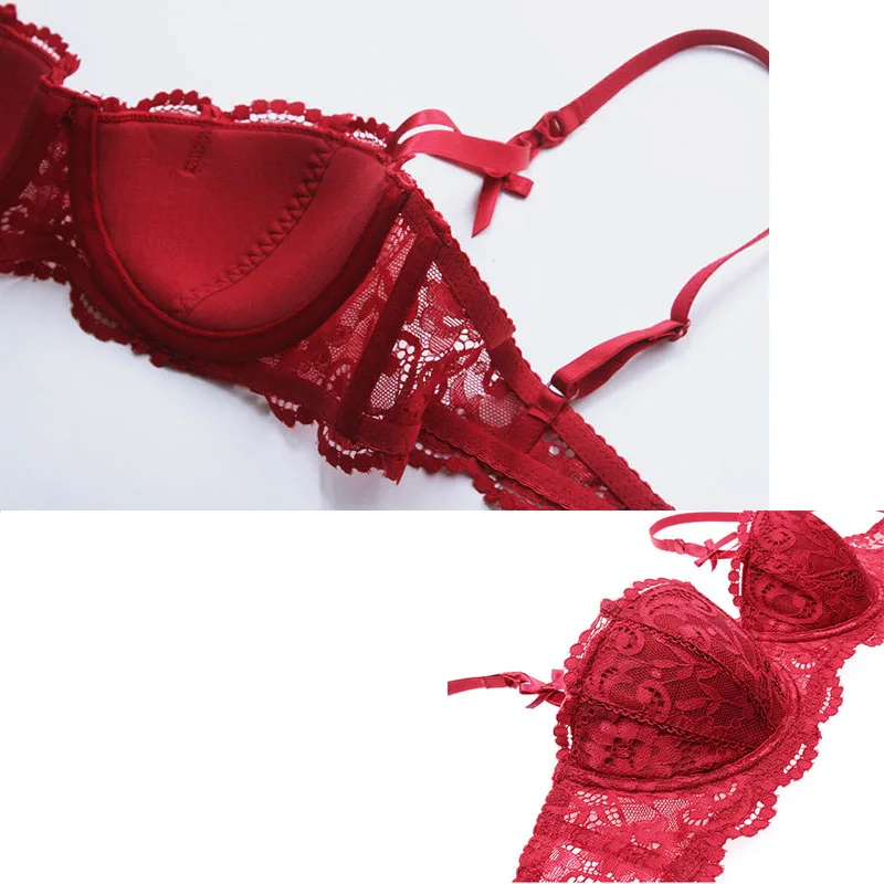 Sexy Padded Bra Panties Set 1-7
