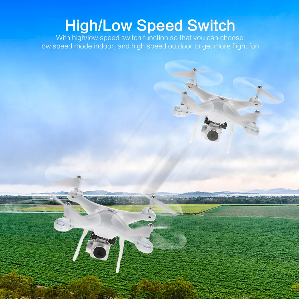 S10 2.4G 4CH 6-Axis Gyro WIFI FPV 2.0MP Camera Drone Quadcopter RC Helicopters Selfie Altitude Hold One-key Return Dron RTF (12)