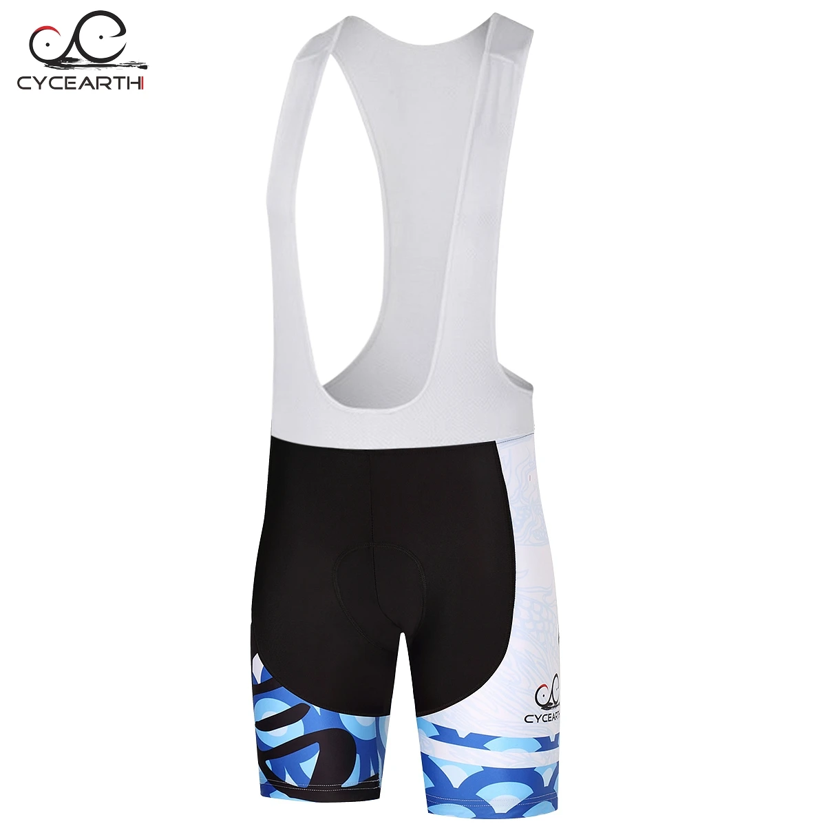 CYCEARTH, Летний комбинезон, шорты, дышащий, для велоспорта, велосипеда, для бега, быстросохнущая, спортивная одежда, гелевая подкладка, CE0051 - Цвет: bib shorts