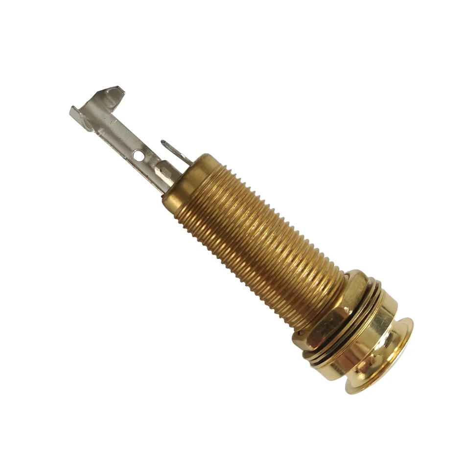 MUKU New Guitar Pickup Output Jack Threaded Cylinder socket 10 pcs/lot | Спорт и развлечения