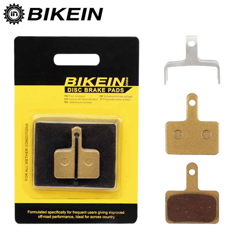 

BIKEIN 2 Pairs MTB Metallic Disc Brake Pads For Shimano M375 M395 M416 M445 M446 M485 M495 M515 M525 Tektro Orion Auriga Pro