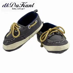 DkDaKanl/детская обувь, нескользящая, на шнуровке, парусиновая обувь для мальчиков и девочек, летняя, осенняя, детская обувь для малышей, для От 0