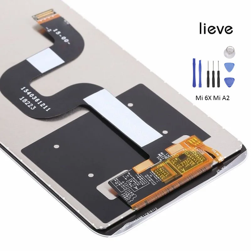 

LCD Display Touch Screen Digitizer Assembly Replacement for Xiaomi Mi 6X/Mi A2 with Free Shipping