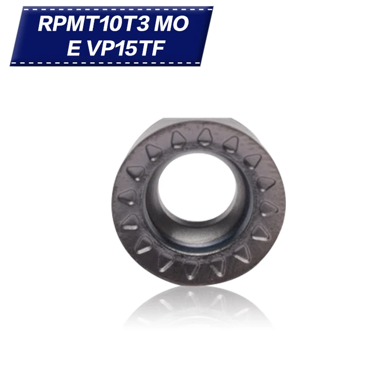 

10Pcs Milling Tools RPMT10T3 MO E VP15TF Carbide inserts Cutting Tool CNC Tools Lathe tools Lathe cutter