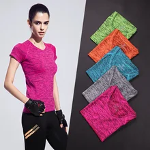5 Color font b Women s b font Sport Short T font b Shirt b font