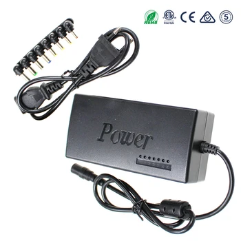 

Laptop Universal Adapter 96W LED Charger Adjustable Power Supply Set 8 Detachable Plugs For Notebooks Dell HP Toshiba Acer Asus