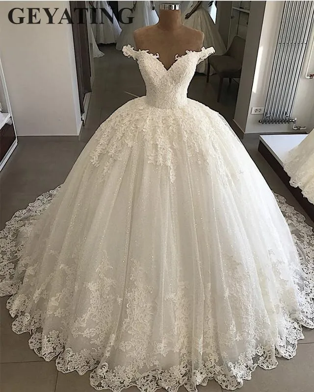 bling wedding dresses 2019