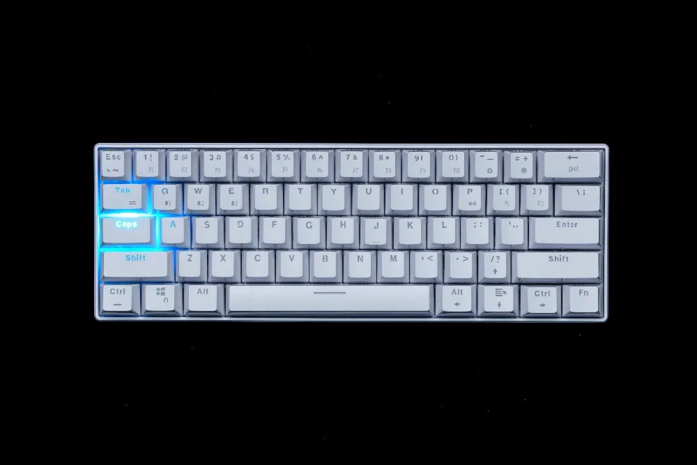 RK61 Wireless Bluetooth Mechanical Gaming mini Portable 60% Keyboard | eBay