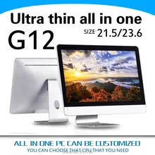 All in one pc i5 4570Y 4200Y support VGA HDMI optional ram and hdd with Mouse and keyboard a fan desktop computer electronics