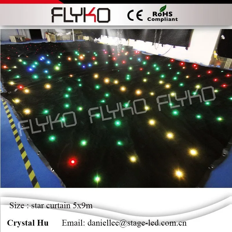 LED star curtain07