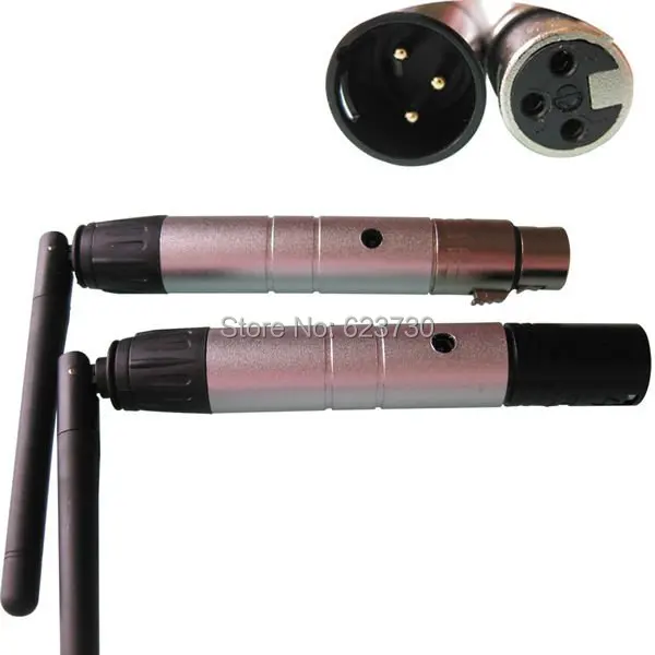 

1X Transmitter 2.4GHZ Wireless Transmitter for Stage Wireless Light LED Par64 DMX Signal Transmitter Amplifer Receiver For Stage