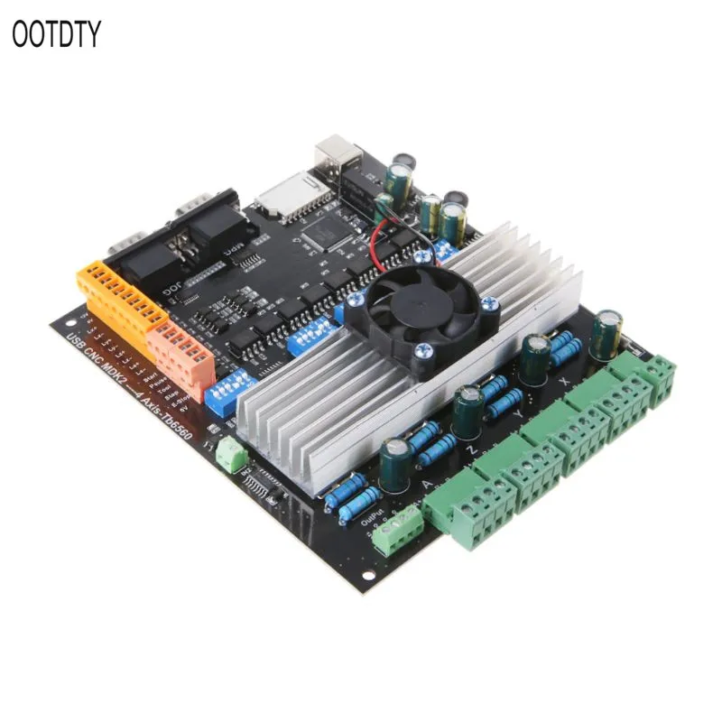 USB MDK2 4 eje de Tb6560 controlador de Motor paso a paso de 3.5A 24 V con MPG interfaz de grabado 