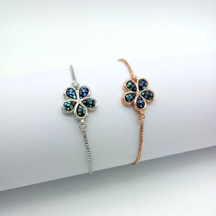 2018-Charming-Engagement-Bangle-Bracelets-Abalone-Shell (1) - 