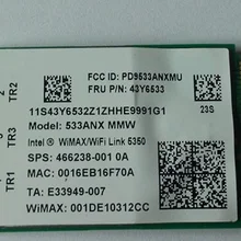SSEA Новая беспроводная карта для Intel WiMAX wifi Link 5350 300 Мбит/с 802.11a/b/g/n Мини PCI-E для IBM w500 X200 T400 T500 FRU: 43Y6533