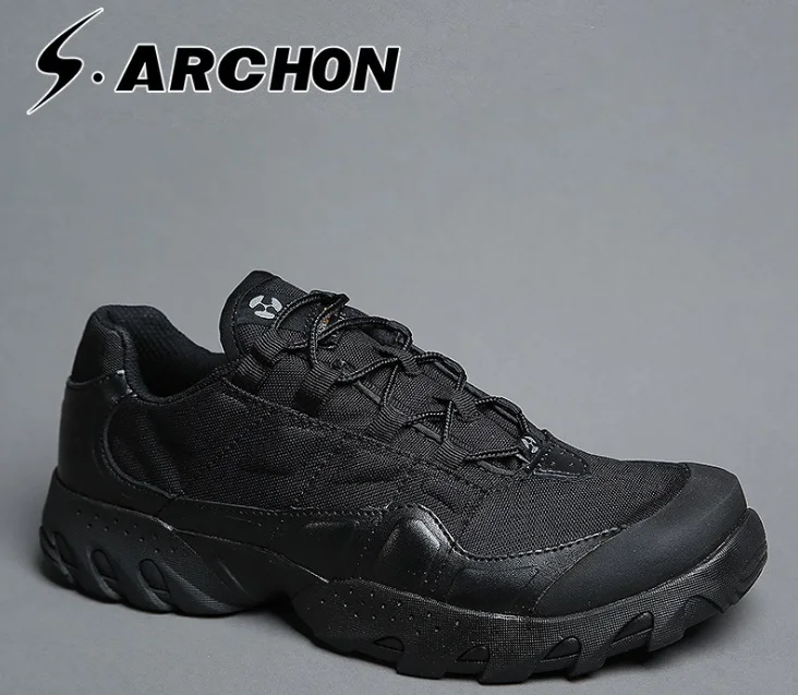 

s.archon hiking shoes men Outdoor sport women boots waterproof trekking fishing hunting army military tactical sneaker