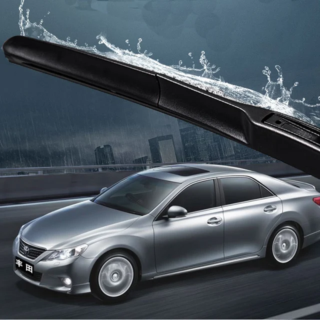 JEAZEA 26"+14" Wiper Blade For Toyota Corolla 2007 2010 2011 2012 2013 2014 Hybrid 3 Section ...