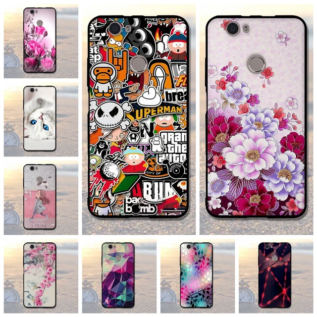 Special Price For Huawei Nova Case Cover 3D Relief Case Soft TPU Coque Back Cover Silicone Cases For HuaWei Nova 5.0 inches Mobile Phone Bags