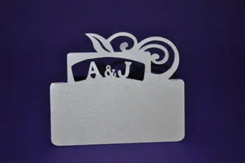 

Personalised initials PLACE CARDS wedding table escort number Seating card Reception markerspc001