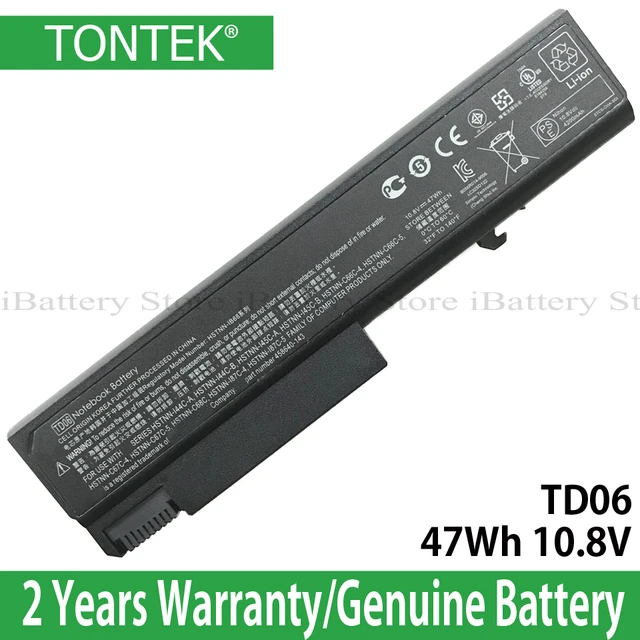 Genuine Td06 Battery For Hp Elitebook 6930 6930p 8440p Probook 6535b 6530b  6735b Td09 Hstnn-ib68 - Laptop Batteries - AliExpress