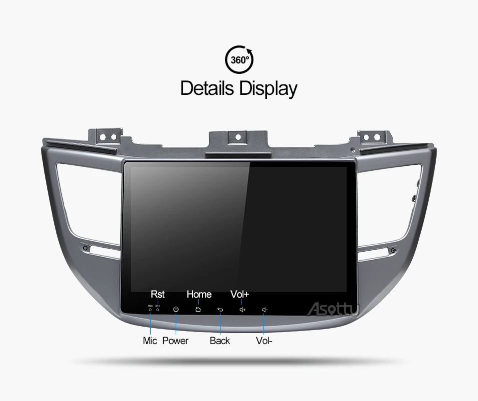 Asottu cxts1060 Android 8.1 игрок автомобиля DVD GPS для Tucson IX35 dvd-gps-навигация Райдо Видео Аудио плеер автомобиля 2 DIN стерео