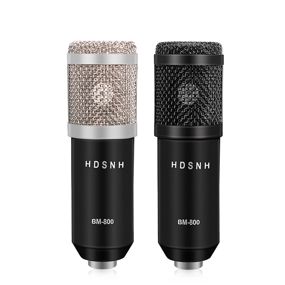 de 800mm, 3.5mm, karaokê, microfone para gravação,