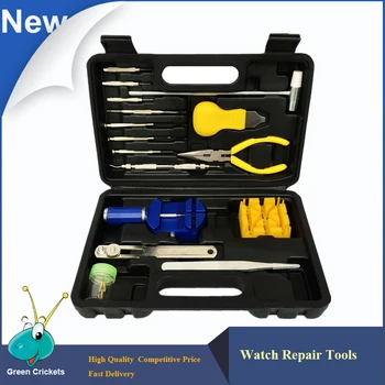 

15pcs/lot Watch repair tools kit,Watch strap Link Pin removal and watch case opener tools for watchmakers and hobbyist